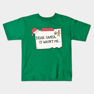 Dear Santa Kid Christmas Kids T-Shirt